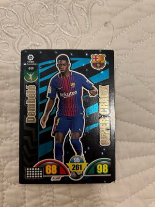 Cromos fútbol Dembelé Super Crack 2019