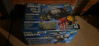 Filtro Eheim 250 + lampara antialgas + calefactor