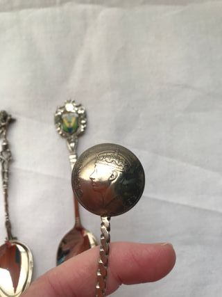 Lote de cucharillas antiguas