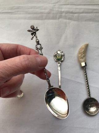 Lote de cucharillas antiguas