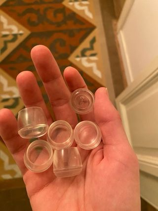 Lámpara de pie metálica Pilma