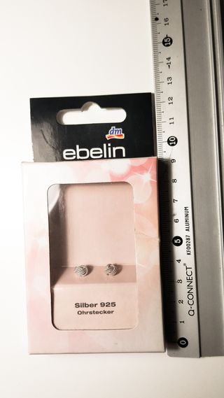 Pendientes Ebelin Plata de ley 925