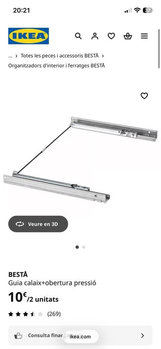 Komplement para armario Pax Ikea
