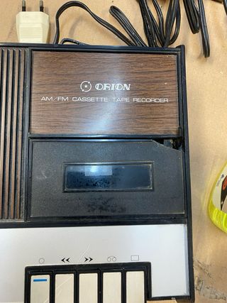 Radiocasete Grabadora Orion Años 70