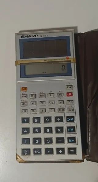Calculadora Sharp EL-510A Solar Científica
