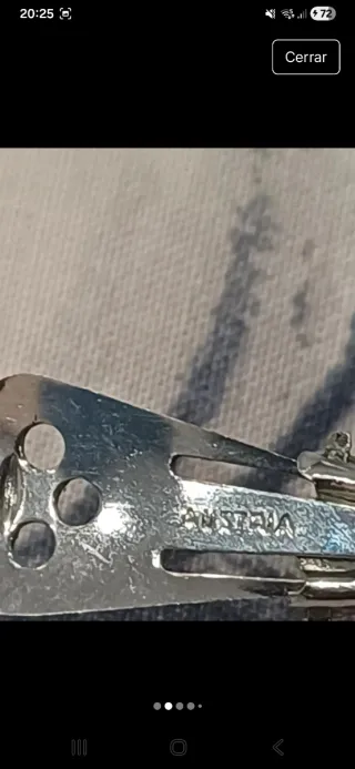 Pendientes retro vintage brillantes