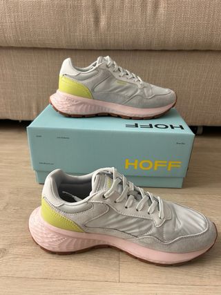 Zapatillas HOFF Talla 38 Gris/Rosa