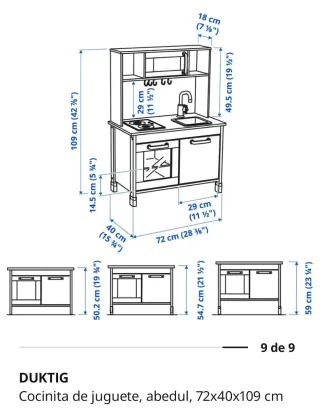 Cocinita de juguete IKEA + Accesorios