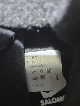 Scarponi Snowboard Salomon Titan