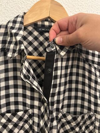 Camisa cuadros vintage