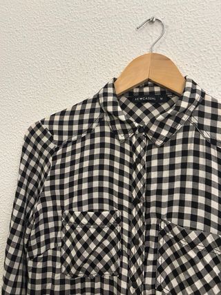 Camisa cuadros vintage