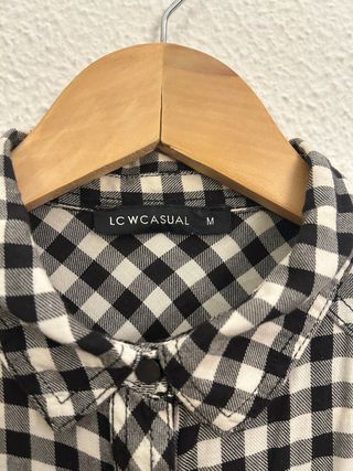 Camisa cuadros vintage