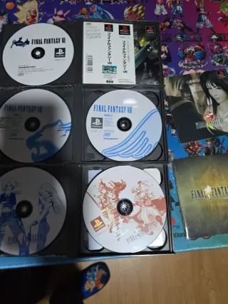 Pack Final Fantasy VII, VIII, IX PS1
