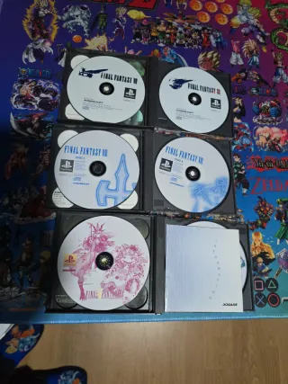 Pack Final Fantasy VII, VIII, IX PS1