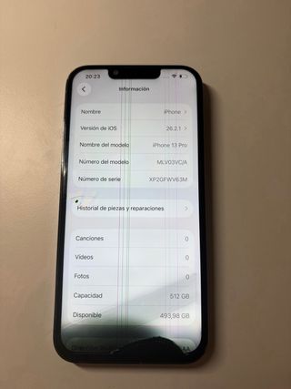iPhone 13 Pro Azul 85% bateria 512 GB