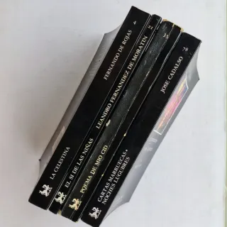 Clásicos Literatura Española. Lote 4 ed. Cátedra