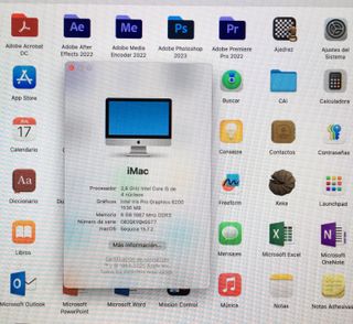 Imac 21,5” y macOS Sequoia