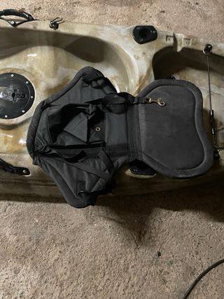 Kayak de pesca con accesorios