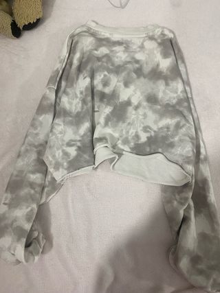 Camiseta Bershka mujer estampado tie-dye