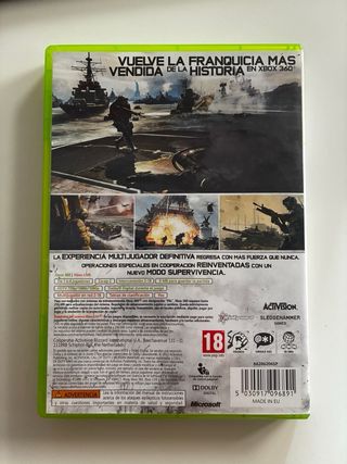 Call of Duty modern warfare 3 MW3 (2011) Xbox 360