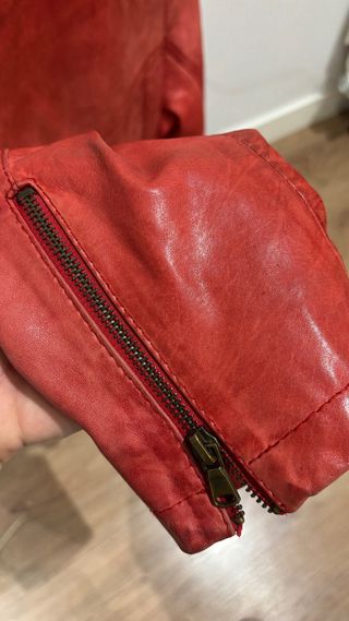 Cazadora Piel Roja IVONNE