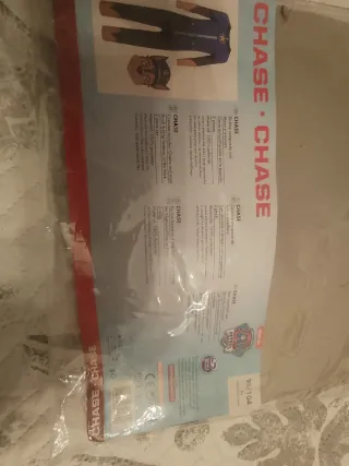 Disfraz Chase Patrulla Canina Talla 2 a 4 años