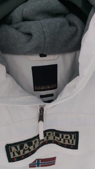 Chaqueta Impermeable Napapijri Rainforest Blanca