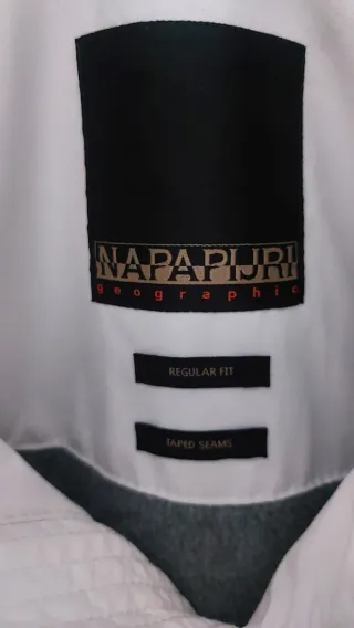 Chaqueta Impermeable Napapijri Rainforest Blanca