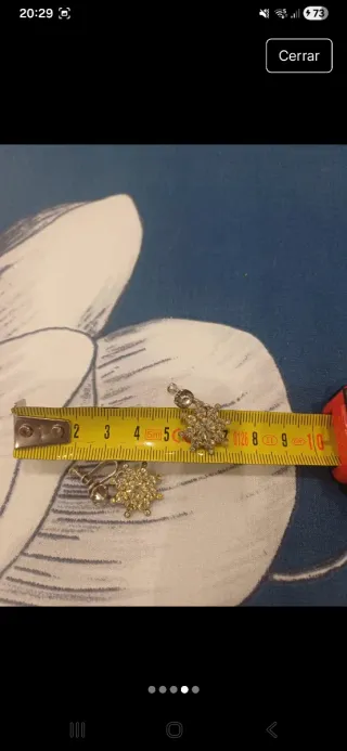 Pendientes vintage retro