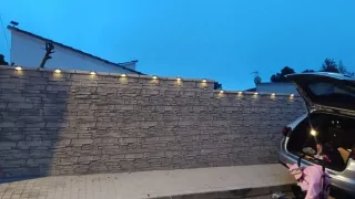 Escaleras de hormigón impreso