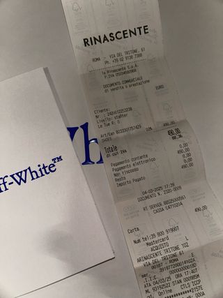 Scarpe Off-White out of office