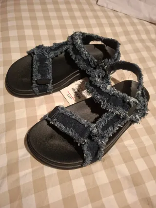 Sandalias Zara Denim