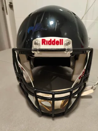 Casco Fútbol Americano Riddell Negro, Speed Icon