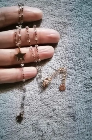 Collana Nomination con perle strass