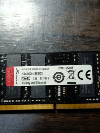 memoria ram ddr4 so-dimm 16g 2666mhz