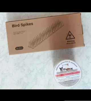 Ahuyentador gatos (seguridad) + rollo antiarañazos