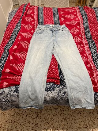 Pantalones vaqueros anchos talla 40
