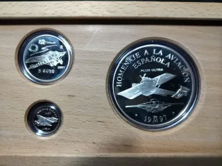Serie plata, Homenaje a la aviación española 1997.