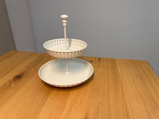 Bandeja de 2 niveles IKEA GARNERA – Blanca