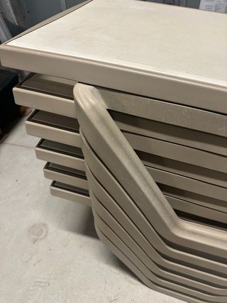 Hamacas apilables beige