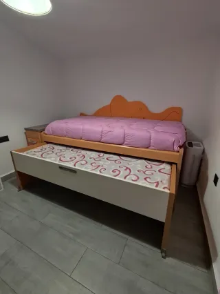 Cama nido infantil regalo 2 colchones de 90