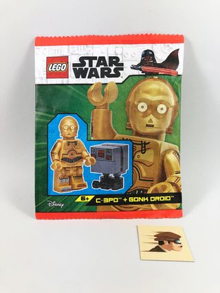 LEGO Star Wars C-3PO + Gonk Droid - Minifiguras