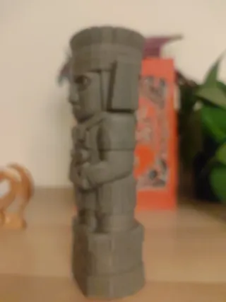 Figura Tótem Estilo Azteca