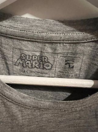 Camiseta Super Mario Bros Hongo Grow Up