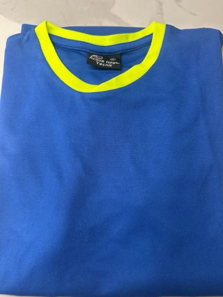 Camiseta Técnica Acqua Royal Boomer Azul/Neón