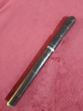 Daga Dogón Antigua Madera Marquete