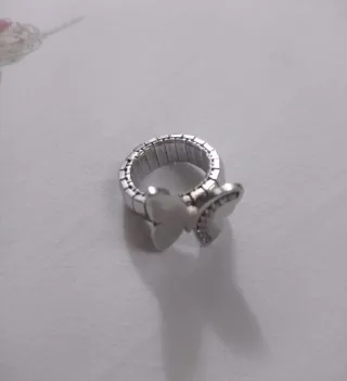 Anello Nomination Farfalla Acciaio colore Argento