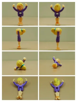 Figura Polly Pocket Clubhouse (1995)