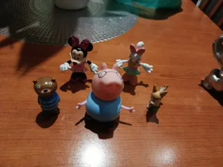 Lote Muñecos Disney ,Minnie ,Daisy ,Oso,