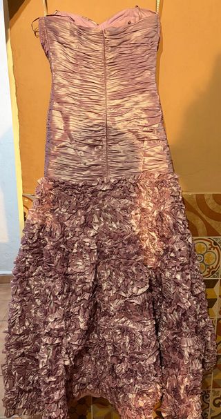 Vestido Sonia Peña Talla 36 con un chal a juego